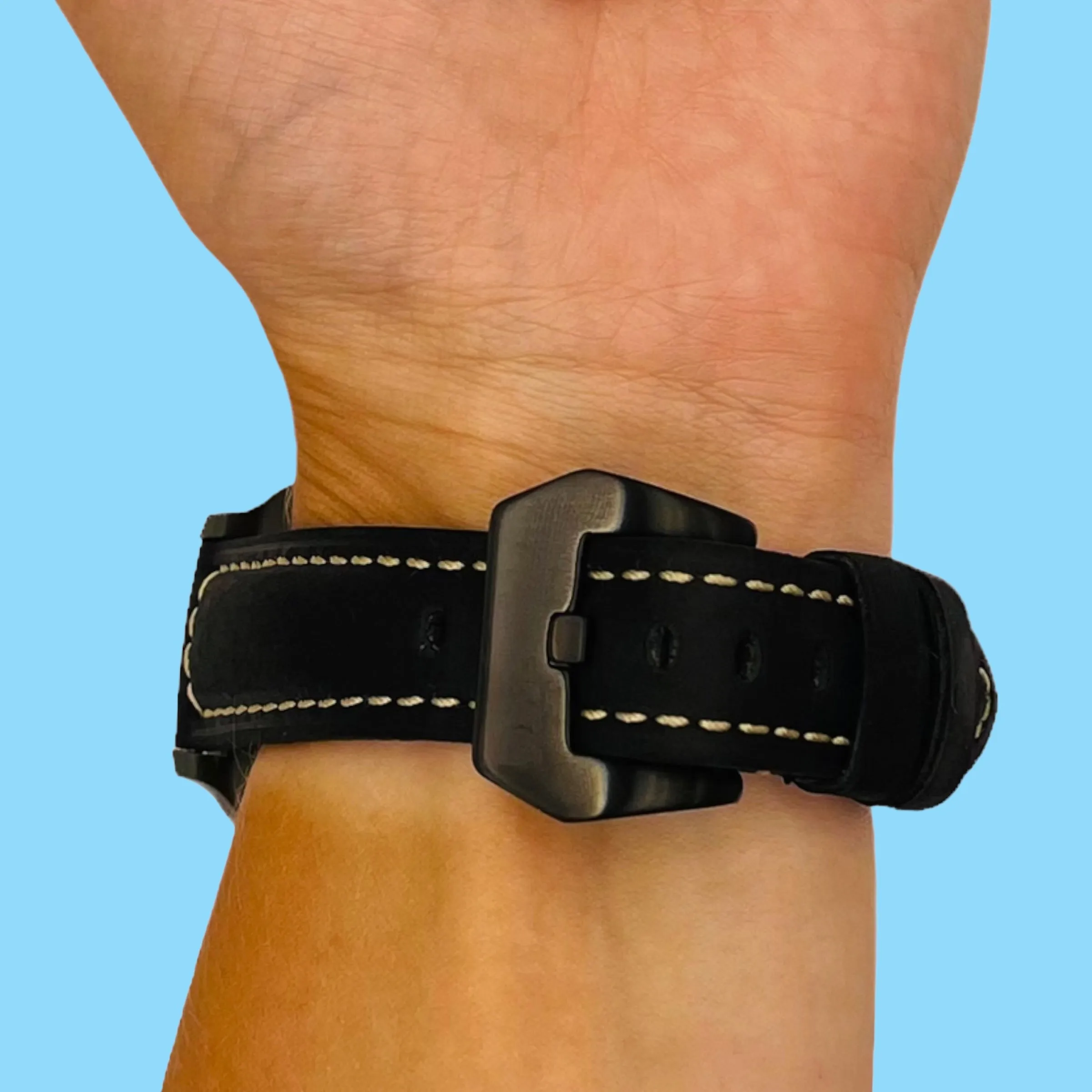 Retro Leather Straps Compatible with the Casio MDV-107