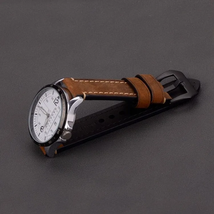 Retro Leather Straps Compatible with the Huawei Watch GT 5 Pro 46mm