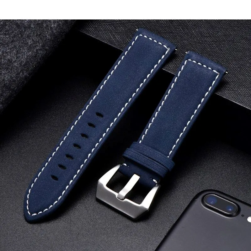 Retro Leather Straps Compatible with the Huawei Watch GT 5 Pro 46mm