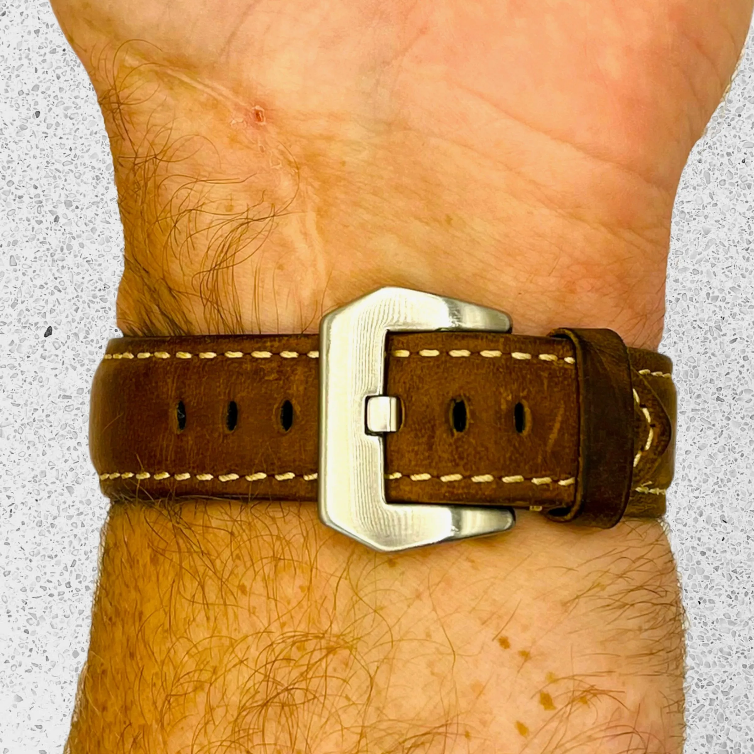 Retro Leather Straps Compatible with the Lotus 22mm Range