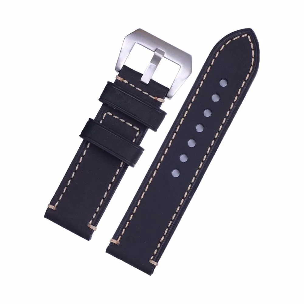 Retro Leather Straps Compatible with the Lotus 22mm Range