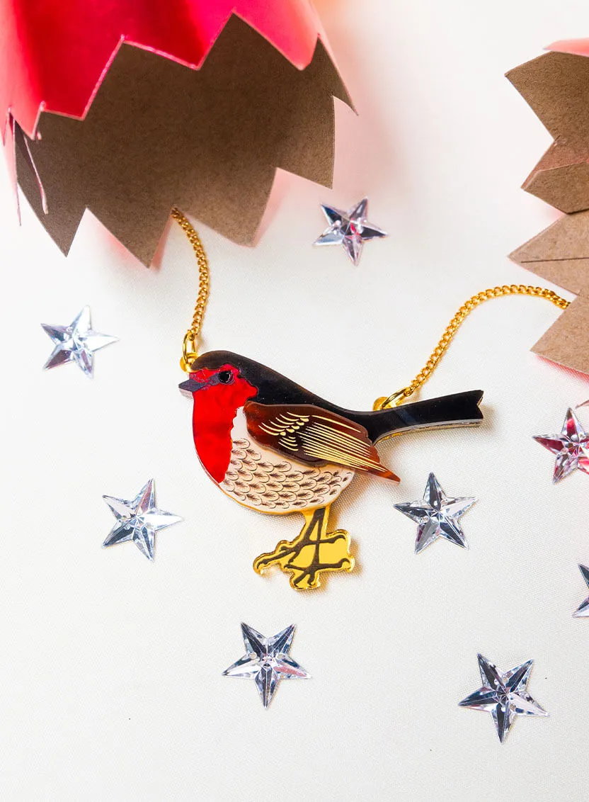 Robin Redbreast Necklace