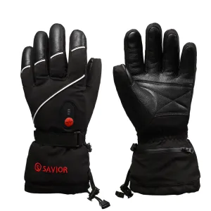 Savior Leather Waterproof Heated Gloves