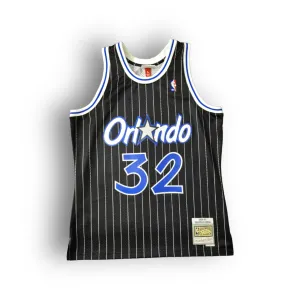 Shaquille O'Neal 1994-1995 Orlando Magic Alternate Mitchell & Ness Swingman Jersey - Black