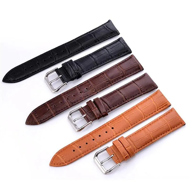 Snakeskin Leather Watch Straps Compatible with the Fitbit Charge 4