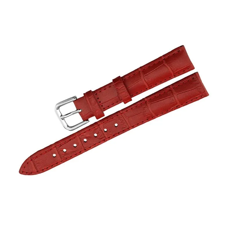 Snakeskin Leather Watch Straps Compatible with the Fitbit Charge 4