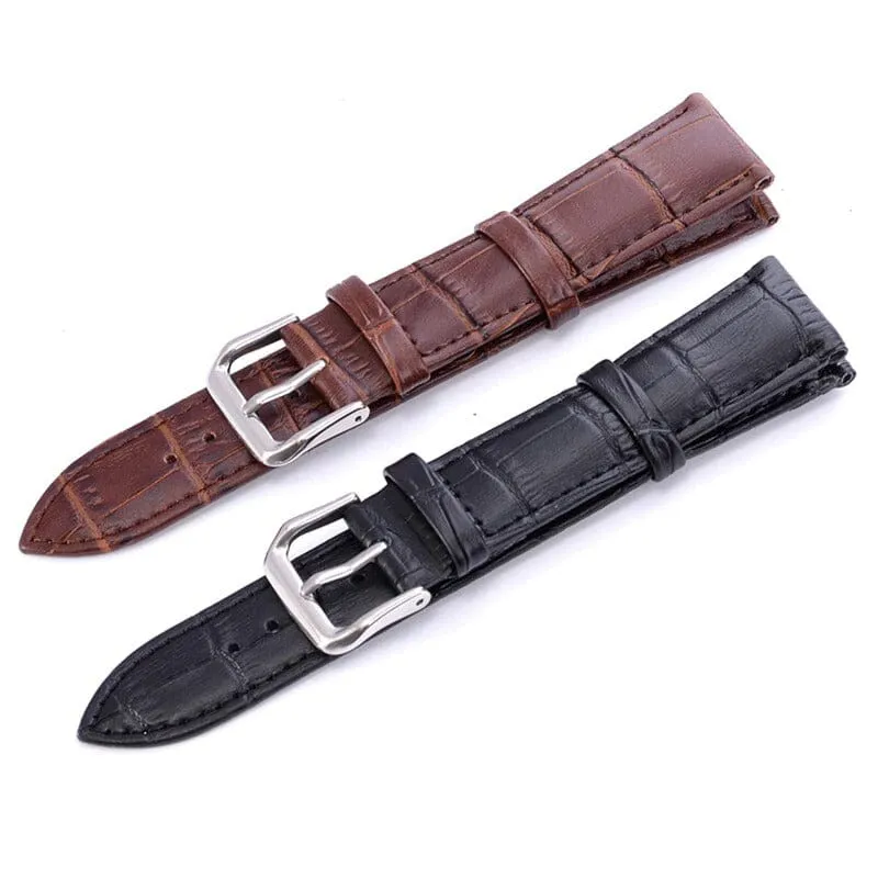 Snakeskin Leather Watch Straps Compatible with the Universal 20mm Straps