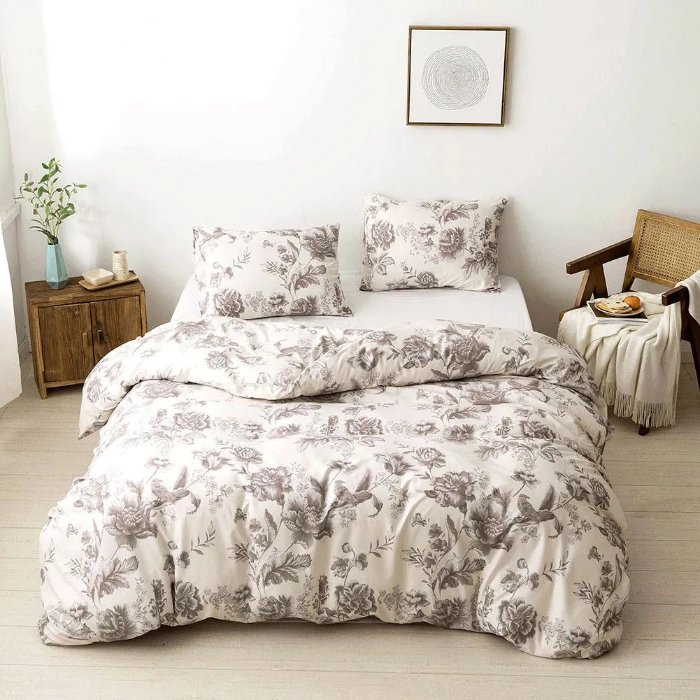 Soft Polyester Quilt Bedspread Set - 3pcs