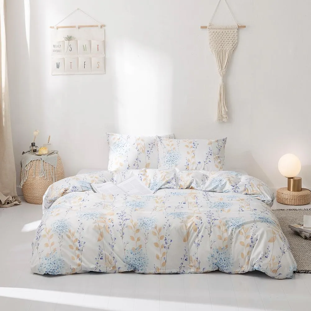 Soft Polyester Quilt Bedspread Set - 3pcs