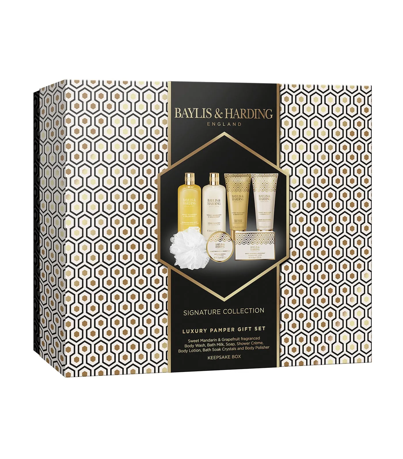 Sweet Mandarin and Grapefruit Luxury Pamper Gift Set