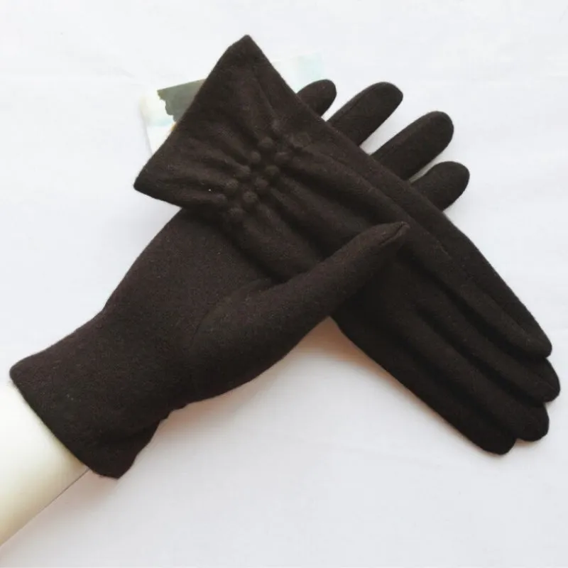 Thick and Warm Full Finger Winter Touchscreen Gloves