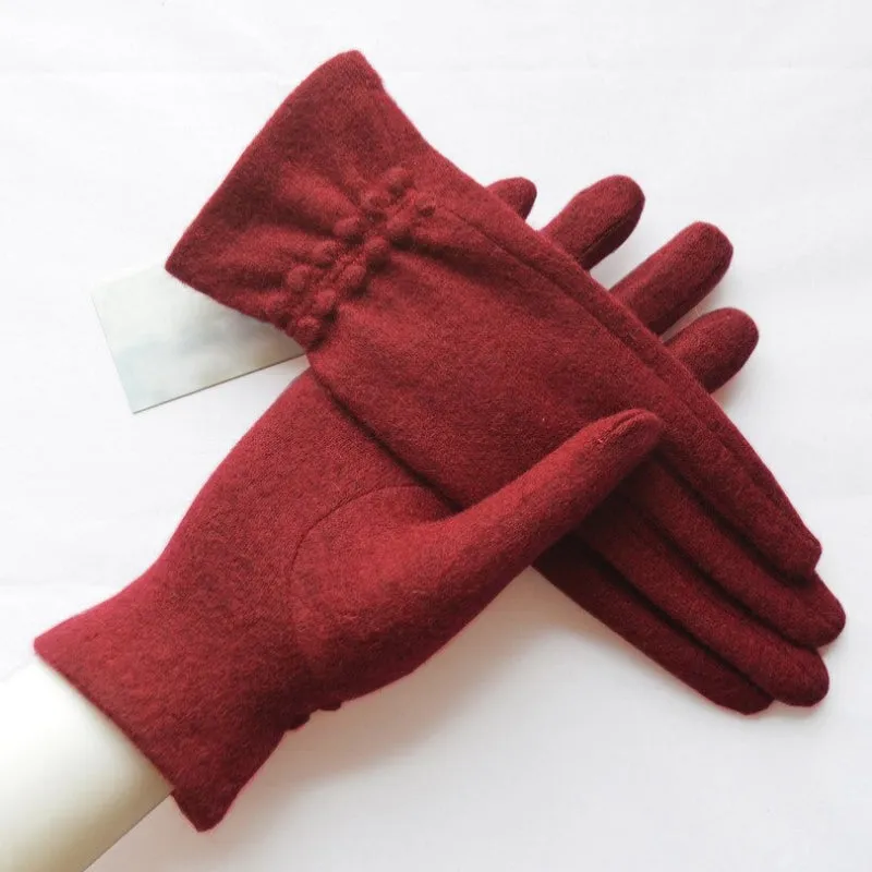 Thick and Warm Full Finger Winter Touchscreen Gloves