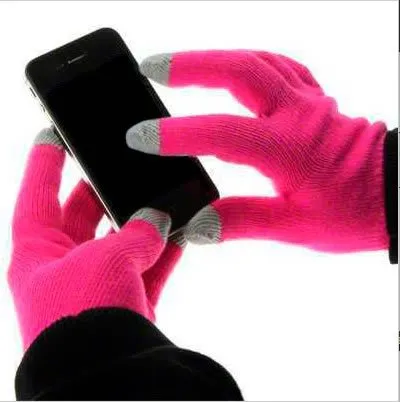 Touchscreen Gloves for Smartphones - Pink