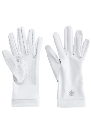 Unisex Sawyer UV Sun Gloves  |  White