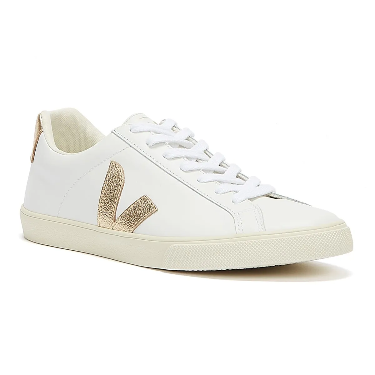 Veja Esplar Womens White / Platine Trainers